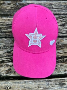 47 Brand Houston Astros MLB Pink Series  Toddler Adjustable Baseball Cap F8